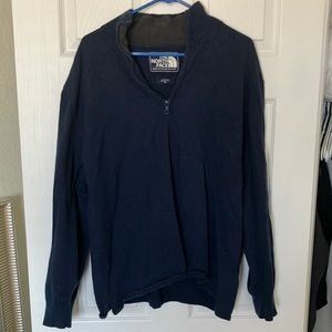 Men’s XL North Face zip up sweater